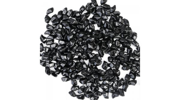Fekete kristály dekoráció 1 kg